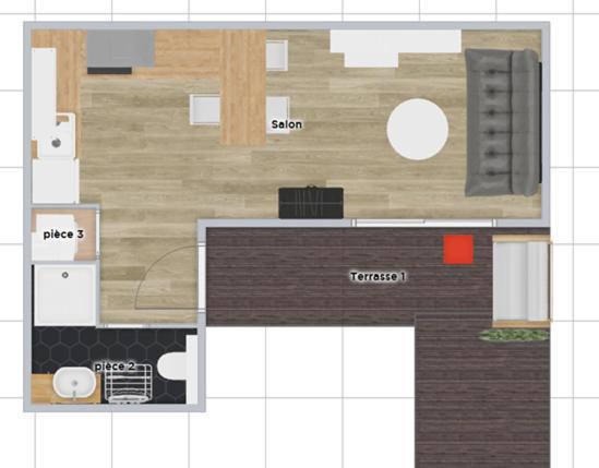 Le Cabanon Du Pas Du Loup - Studio Climatise Rdc - Proche Mer La Seyne-sur-Mer Luaran gambar