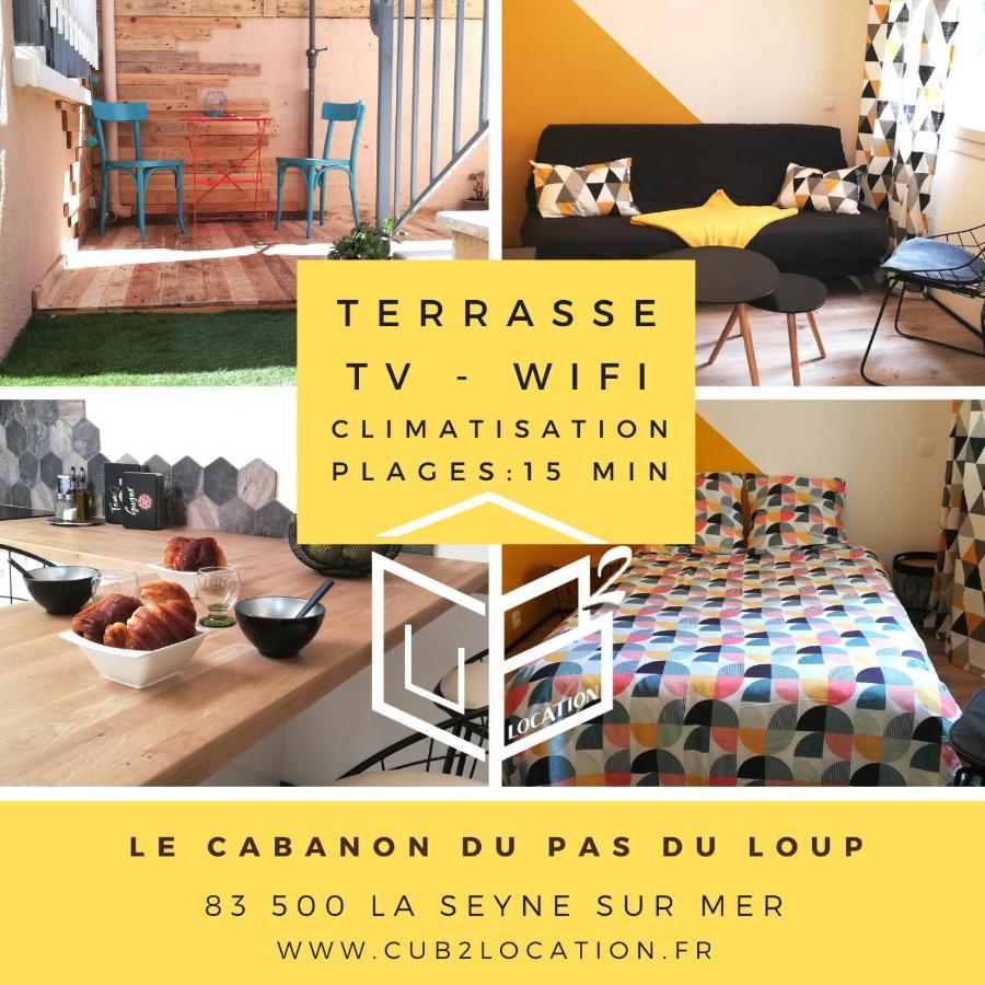 Le Cabanon Du Pas Du Loup - Studio Climatise Rdc - Proche Mer La Seyne-sur-Mer Luaran gambar